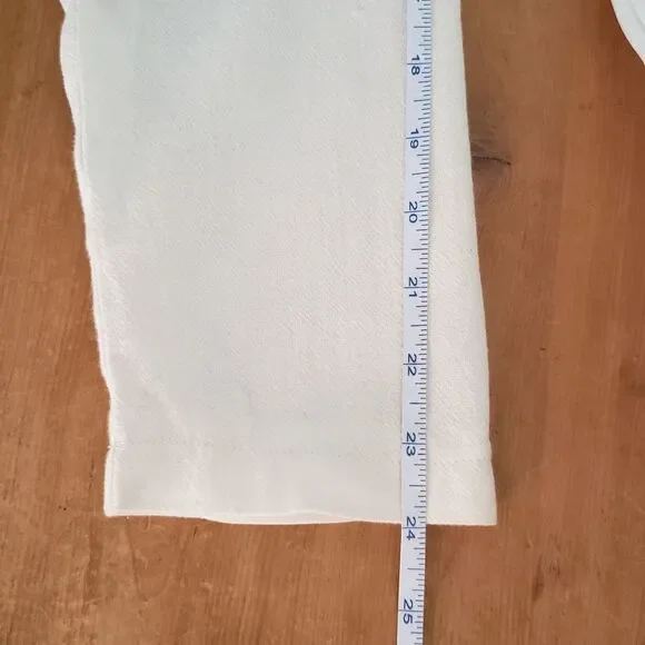 Del Lago Medium NWT Beige Long Sleeve Boho Beaded Embroidered Cropped Jacket - Picture 6 of 15